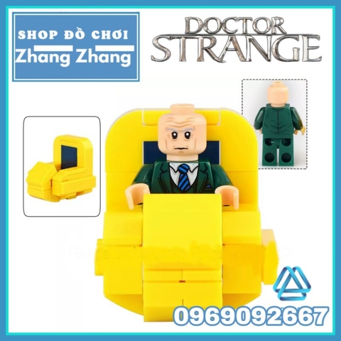 Đồ chơi xếp hình Doctor Strange Black Bolt - Mr Fantastic - Captain Marvel - Clea America Chavez Minifigures Xinh X0338