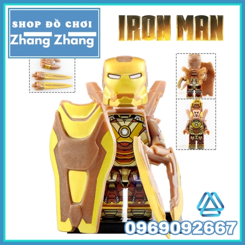 Xếp hình Iron Man Người sắt tuyển tập siêu rẻ siêu đẹp mới nhất 2019 Lego Minifigures WM6065