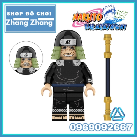 Đồ chơi xếp hình Naruto gồm Suigetsu - Asuma - Guy Anko - Sasori - Hiruzen - Fu Torune Mô hình Minifigures KDL811