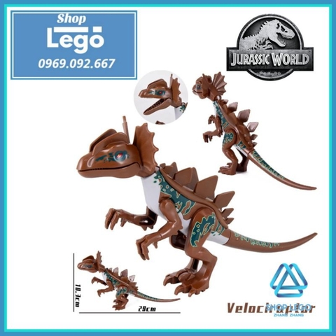 Xếp hình khủng long Velociraptor trong Công viên kỷ Jurassic Park mới nhất 2021 Lego Minifigures 33060-30 YG77089B