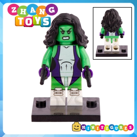 Xếp hình Avengers Civil War Falcon - Winter Soldier - She Hulk - Black Panther - War Machine Lego Minifigures Xinh x0114