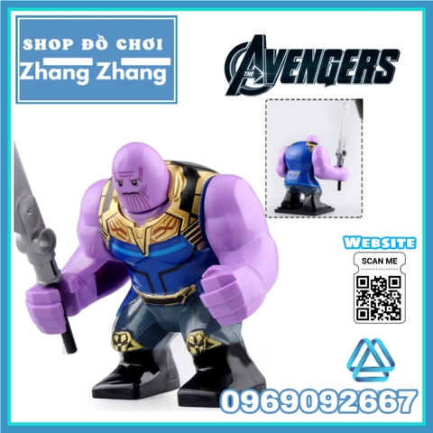 Xếp hình Thanos The Avengers : Endgame Lego Minifigures Koruit Xp180