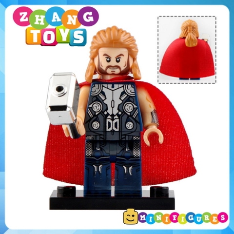 Xếp hình Thor và gia đình sấm sét mới nhất 2019 Lego Minifigures Xinh x0269