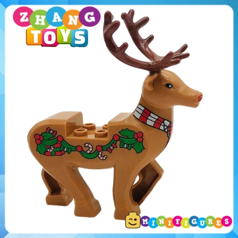 Đồ chơi xếp hình mô hình tuần lộc giáng sinh của ông già Noel Merry Christmas Minifigures Xinh XH1784