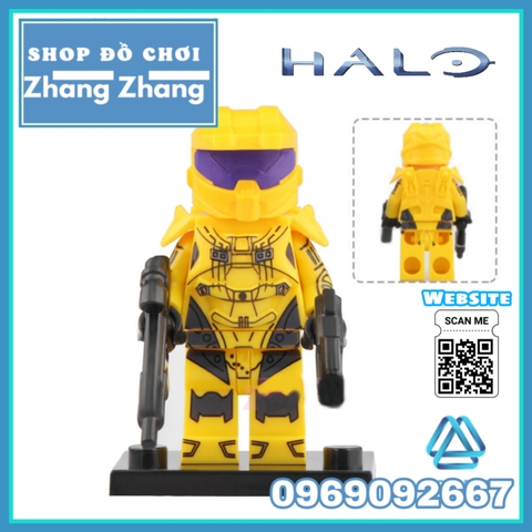 Xếp hình Halo Warrior siêu chiến binh Lego Minifigures MG0131 0138