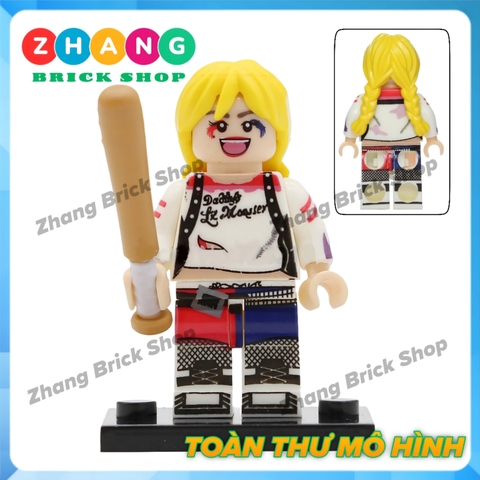 Xếp hình Thành phố Gotham Batman, Harley Quinn, Banshee, Condiment King Lego Minifigures POGO PG8100