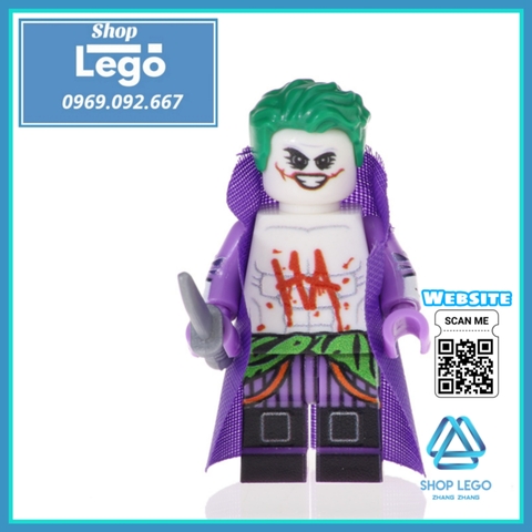 Xếp hình Dare Devil Deadshot Harley Quinn Robin Spider man Wonder Woman Joker Lego Minifigures POGO pg8196