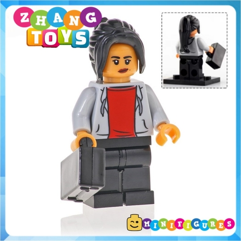 Xếp hình Lego Spider-Man Far From Home Mysterio Peter Parker Nick Fury Happy Hogan Hydro Man Lego Minifigures Xinh X0249