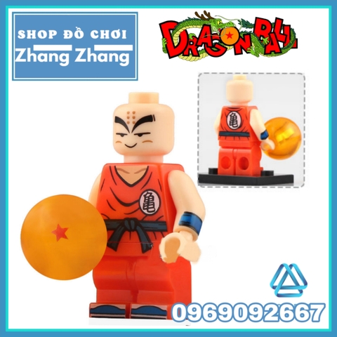 Xếp hình Dragon Ball Android 17 - Krillin
- Tien Shinhan
- Chiaotzu
- Goku - Vegeta Lego Minifigures Koruit KT1007