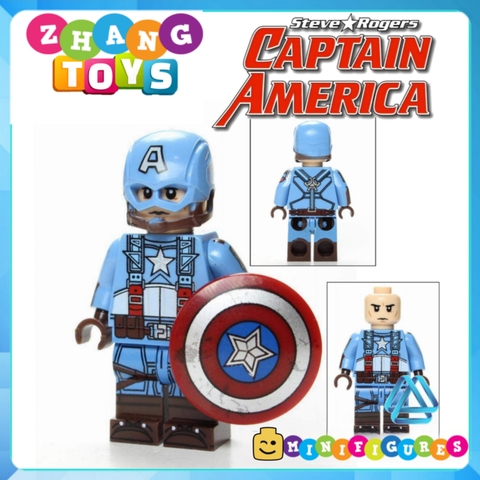 Xếp hình Captain America tuyển tập Siêu anh hùng mới nhất 2019 siêu đẹp siêu rẻ siêu hiếm Lego Minifigures Xinh X0236