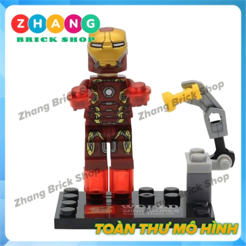 Đồ chơi Xếp hình Avengers Hulk
- Black Widow Captain America - Thor Iron man - Nick Fury Hawkeye Ultron  Minifigures Sy271