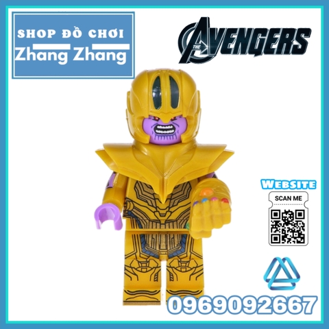 Xếp hình Avengers Endgame - Infinity War siêu anh hùng Marvel Lego Minifigures Kopf KF6091