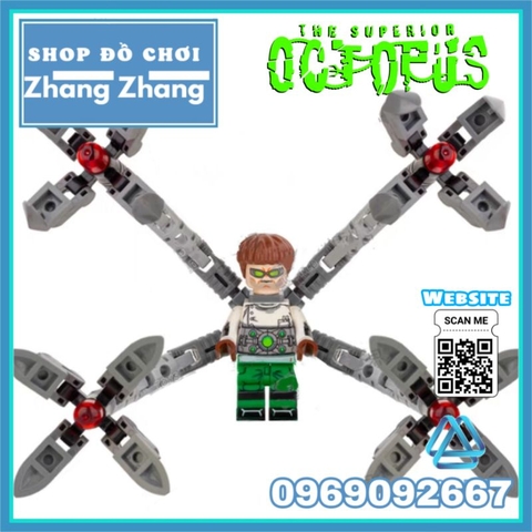 Đồ chơi xếp hình Dortor Octopus trong người nhện Spider man Minifigures MG0203
