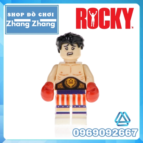 Xếp hình Power Girl - Big Barda - Lara Croft - Tomb Raider - Rocky Balboa - Namor Lego Minifigures POGO PG8125