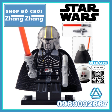 Xếp hình Knights of Ren & Starkiller Ushar - Trudgen - Ap’lek - Cardo- Kuruk - Vicrul Lego Minifigures WM6089