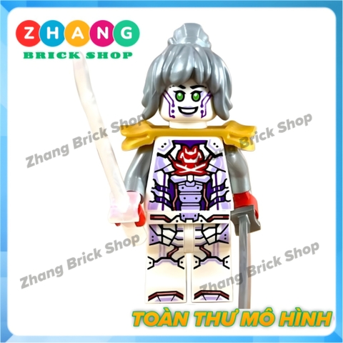 Đồ chơi lắp ráp Ninjago Dragons Rising Season 3 Pixal tay bạc Nindroid Army Minifigures [Zhang Brick Shop]