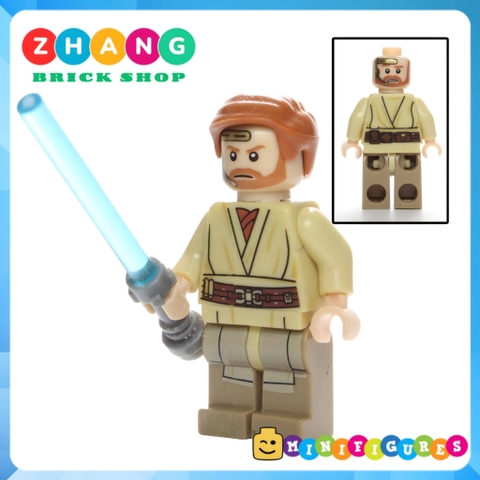 Đồ chơi xếp hình Star War Luke Skywalker Han Solo Ahsoka Tano Aayla Secura Satele Shan Minifigures POGO PG8034