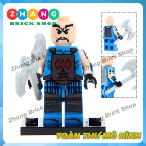 Xếp hình Dr. Nemesis   - Colossus   - Sabretooth   - Bishop  - Executioner Siêu anh hùng Lego Minifigures POGO PG8083