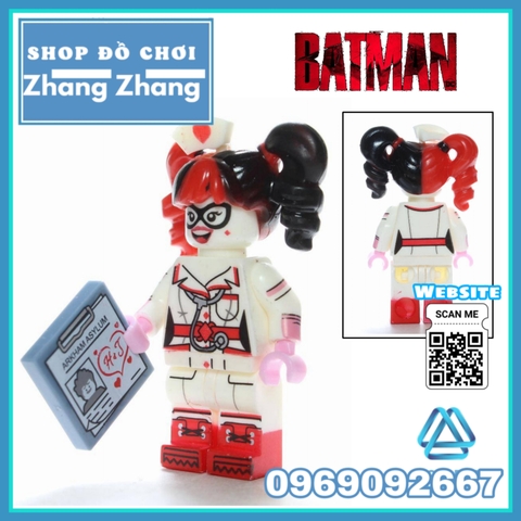 Xếp hình Batman Batgirl Redhood thành phố Gotham Lego Minifigures POGO PG124 131 PG8040