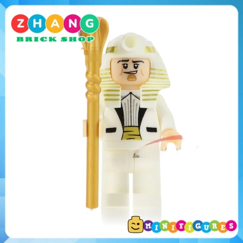 Xếp hình Batman - Alfred - Robin - Catwoman - Gordon - King Tut - Harley Quinn - Joker Lego Minifigures POGO PG8074