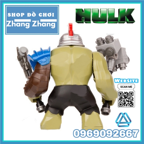 Xếp hình Hulk Ranarok Big Figures (Búa+Rìu) Lego Minifigures Decool 0281