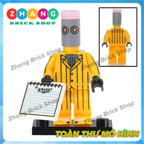 Xếp hình Batman - Barbara Gordon
- Two-Face - Robin - The Eraser - Calculator
- Spider-Man  Lego Minifigures POGO PG8052