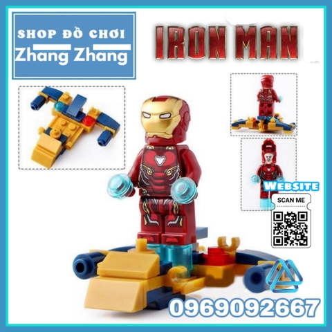 Xếp hình tuyển tập Iron Man đại chiến Thanos 8 in 1 Lego Minifigures Dlp9093