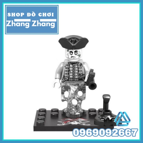 Xếp hình Pirates of the Caribbean: Salazar’s Revenge và Jack Sparrow Lego Minifigures KSZ719