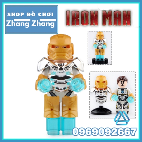 Xếp hình Iron Man Stealth Armor Lego Minifigures SY1235