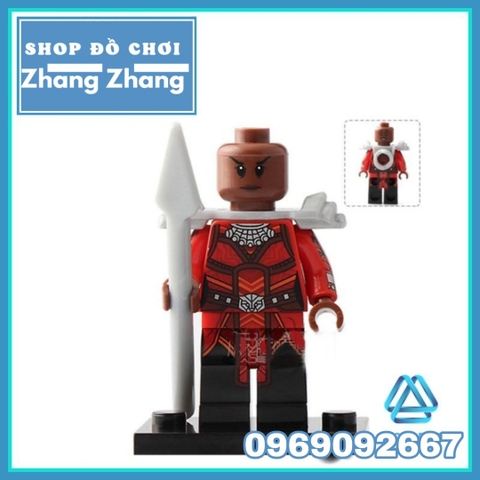 Xếp hình Avengers: Infinity War Ayo Pepper Groot Spider man War Machine Okoye Super Gaint Lego Minifigures Xinh X0194
