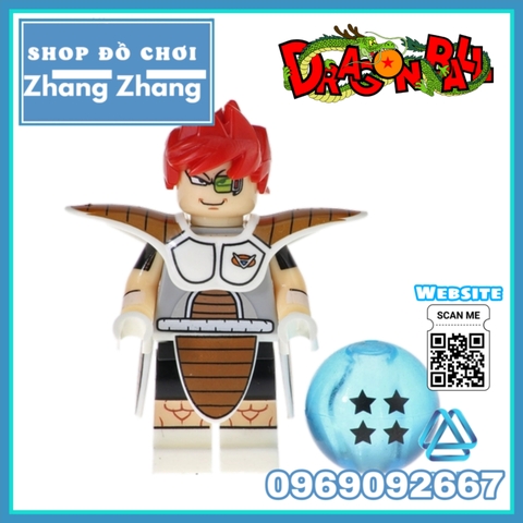 Xếp hình 7 viên ngọc rồng Dragon Ball Goku - Vegeta
- King Vegeta - Raditz
- Krillin Recoom Lego Minifigures Kopf KF6057