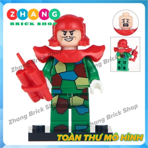 Xếp hình Batman Green Arrow Joker Apache Crazy Quilt Killer Moth Gotham Lego Minifigures POGO PG8110