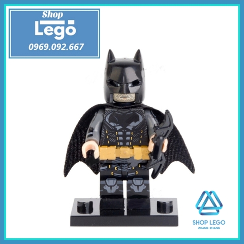 Xếp hình siêu anh hùng Superman - Wonder Woman - Batman - Aquaman - Mera - Flash - Cyborg Lego Minifigures Xinh X0312