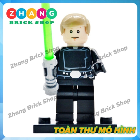 Xếp hình Star Wars Luke Skywalker - Ben Kenobi - Maul - Kao Darth Sidious - Anakin - C-3PO Lego Minifigures POGO PG8021