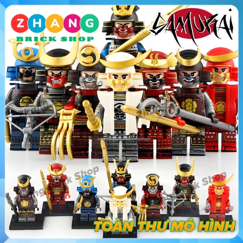 Xếp hình Võ sĩ đạo cuối cùng The Last Samurai đầy đủ phụ kiện mới nhất 2020 Lego Minifigures WM6096