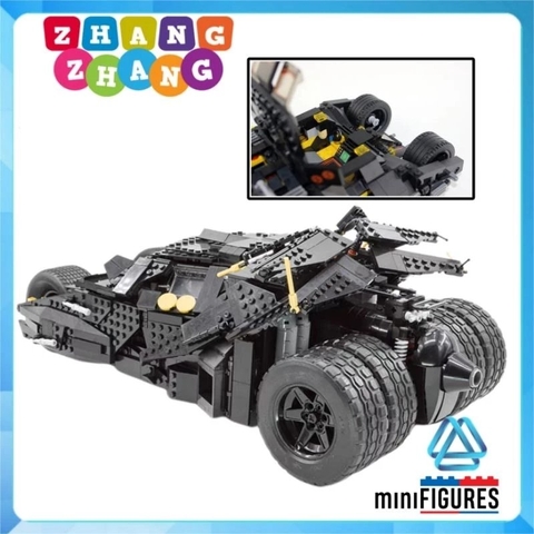 [325 hình] Xếp hình Lego The Tumbler: Joker's Batman Begins mới nhất 2020 siêu đẹp Ice Lego Minifigures SY Decool 7105