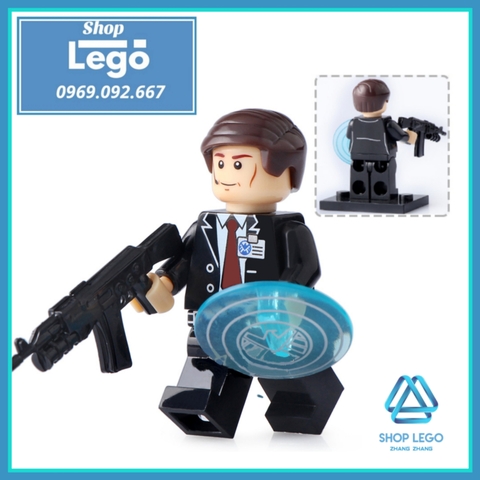 Xếp hình Biệt đội S.H.I.E.L.D MockingBird Jemma Simmons Phil Coulson Grant Ward Leo Fitz Lego Minifigures X0182