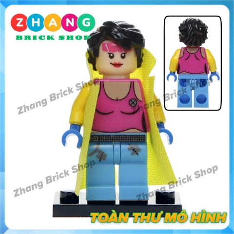 Xếp hình siêu anh hùng DC Comics Batman, Flash, Black Panther Comics Lego Minifigures POGO PG8088
