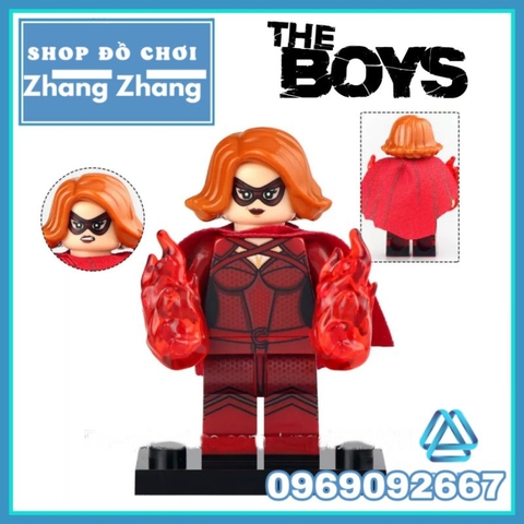 Đồ chơi xếp hình The Boys Homelander Starlight Soldier Boy Stormfront A-Train Queen Maeve Minifigures Xinh X0337