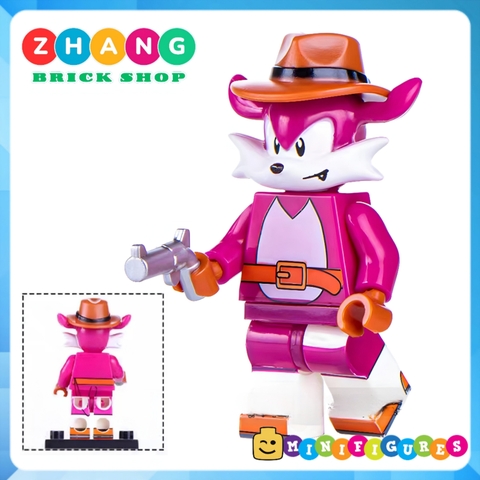 Xếp hình Sonic Jet - Metal Sonic - Sticks - Nack - Polar Bear - Chaos - Espio - Infinitto Lego Minifigures WM6088