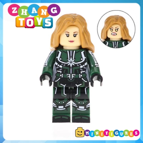 Xếp hình Siêu anh hùng Captain Marvel Zuri Baron Erik Selvig Ant-Man Wasp Iron Man Ghost Lego Minifigures Xinh X0197