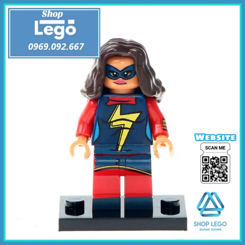 Xếp hình Fantastic Four Siêu anh hùng siêu rẻ siêu đẹp Lego Minifigures POGO PG8065
