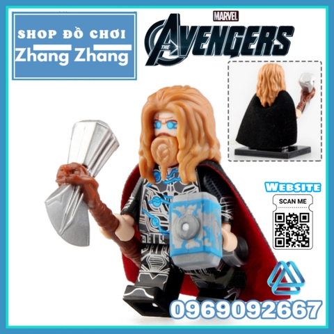 Xếp hình Avenger Thor Captain Marvel Ant man dr Strage  Wasp Scarnet Witch War Machine Iron Man Lego Minifigures Wm6063