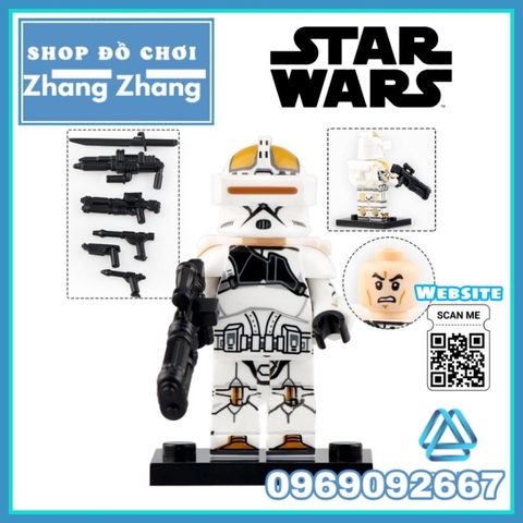 Đồ chơi xếp hình Star Wars gồm Ahsoka's Clone Trooper Minifigures Xinh X0303