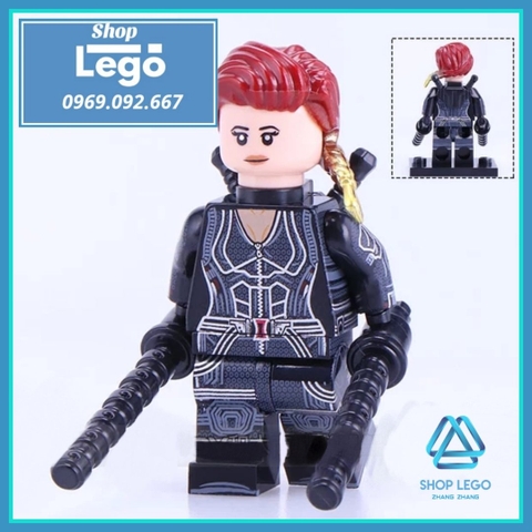 Xếp hình Avengers Endgame Zemo
- Falcon - Taskmaster - Red Guardian
Black Widow Lego Minifigures Xinh X0272