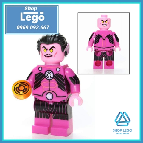 Xếp hình Deathstroke, Martian Manhunter, Flash Siêu anh hùng DC Comics Lego Minifigures POGO PG8211