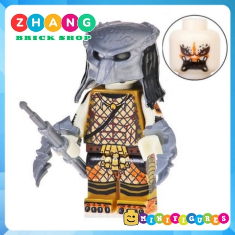 Đồ chơi Xếp hình Predator vs Alien Cuộc chiến dưới chân tháp cổ mới nhất 2020 Lego Minifigures POGO PG8254