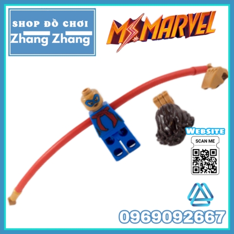 Xếp hình Ms Marvel Siêu anh hùng Avengers Lego Minifigures LeLe D121