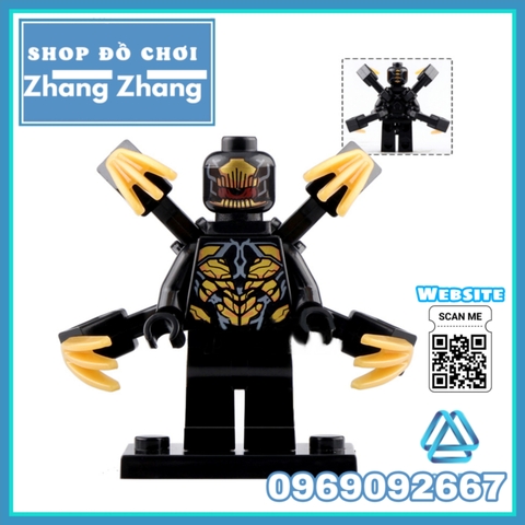 Xếp hình Tuyển tập Iron Man Avengers Endgame MK50 MK85 MK1 MK41 MK5 - Captain Marvel - Outtrider Lego Minifigures WM6055