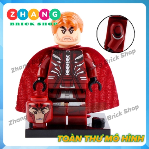 Xếp hình X-men : Apocalypse - Magneto - Archangel - Psylocke - ProfessorX - Quick Silver - Nightcrawler Lego Xinh X0115
